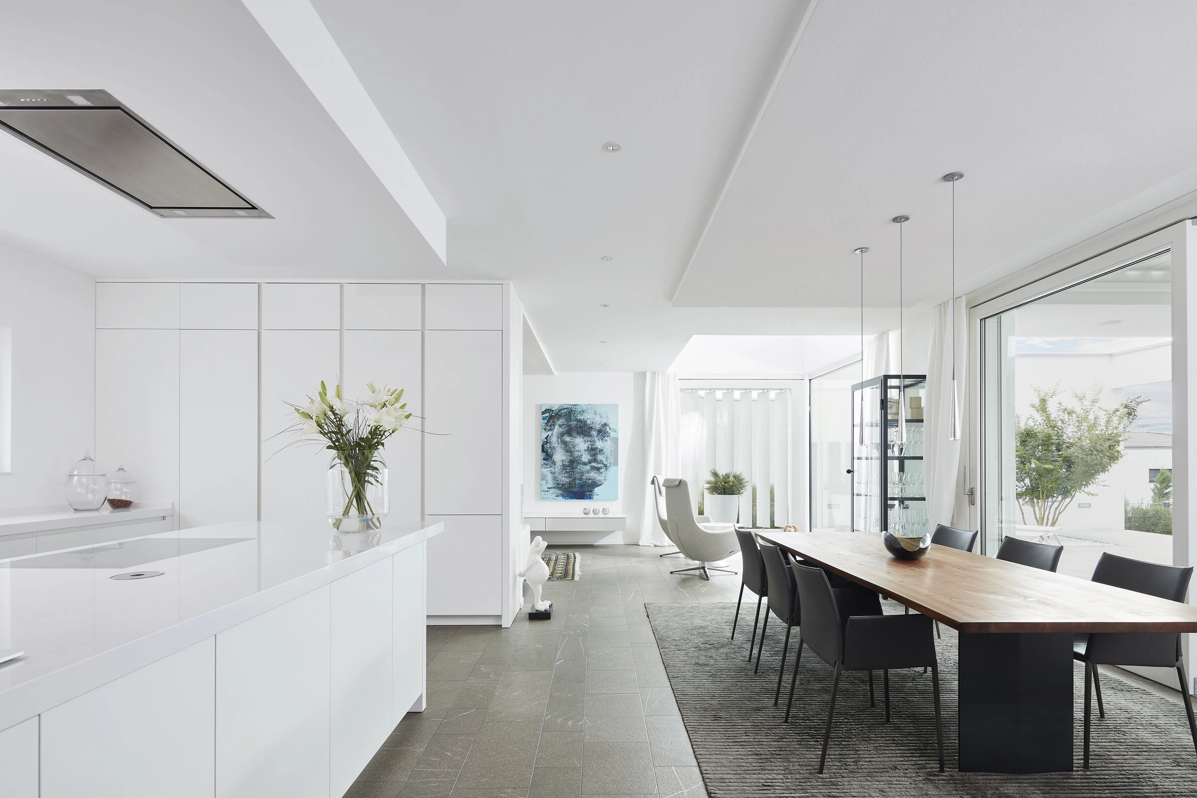 HAUS_G | 德国 Salach 私人住宅，融入自然的开放式生活空间-13