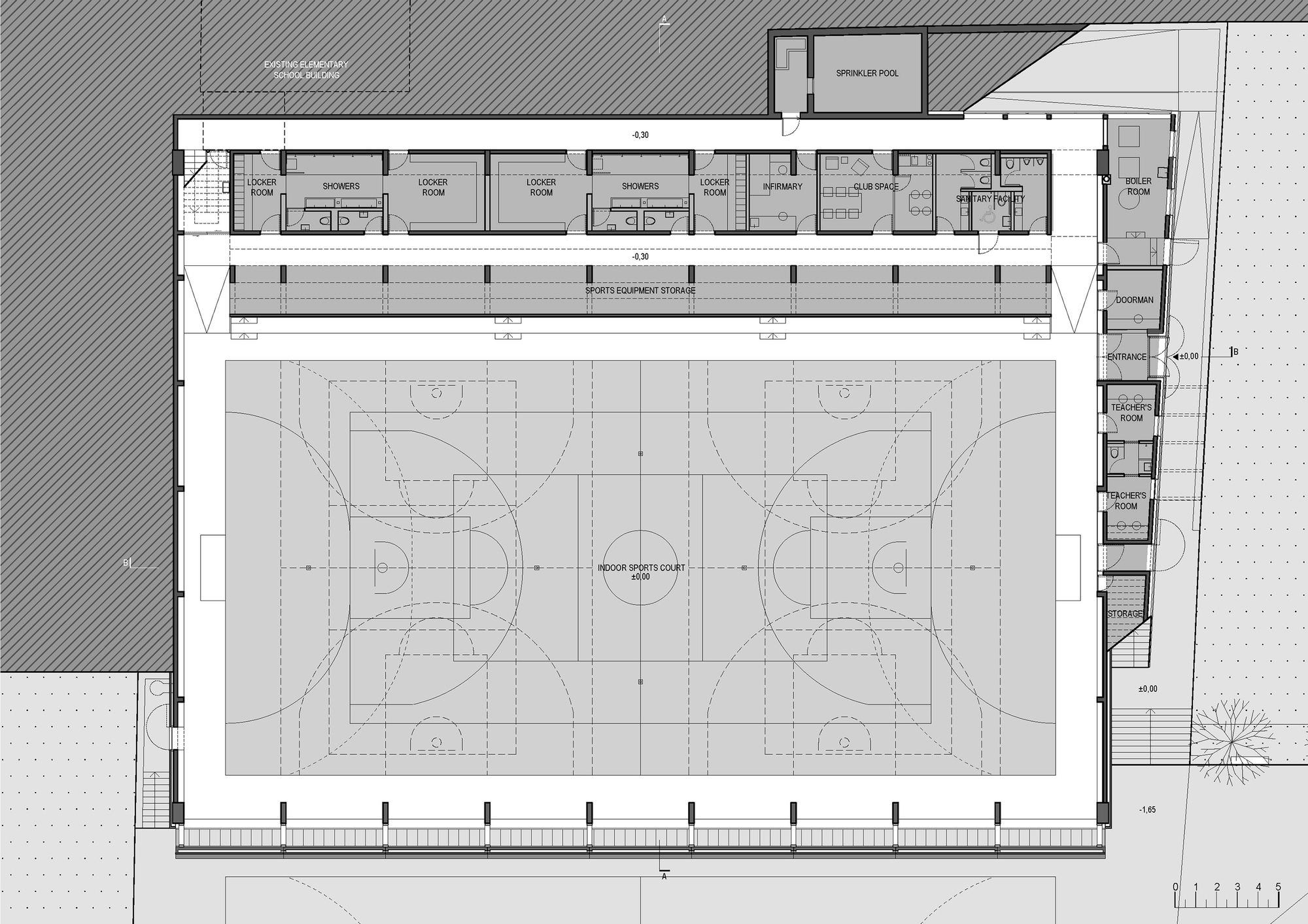 Zlatar Bistrica 体育馆丨克罗地亚丨NOP 工作室-52