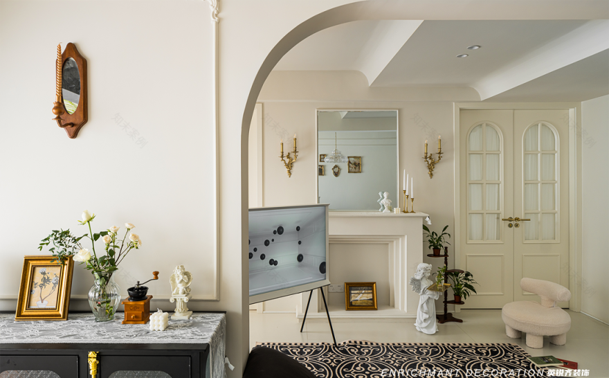 成都滟澜洲轻法式奶油风住宅丨中国成都丨易越-26