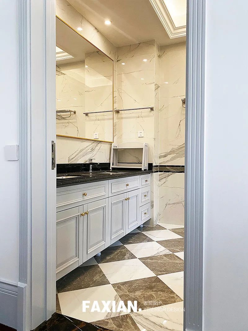 淄博碧桂园 260 平别墅 | 低调奢华的美式大宅设计-41