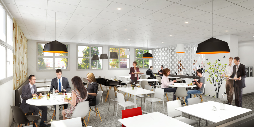 Corporate Restaurant 3D Interiors (Archive)-11