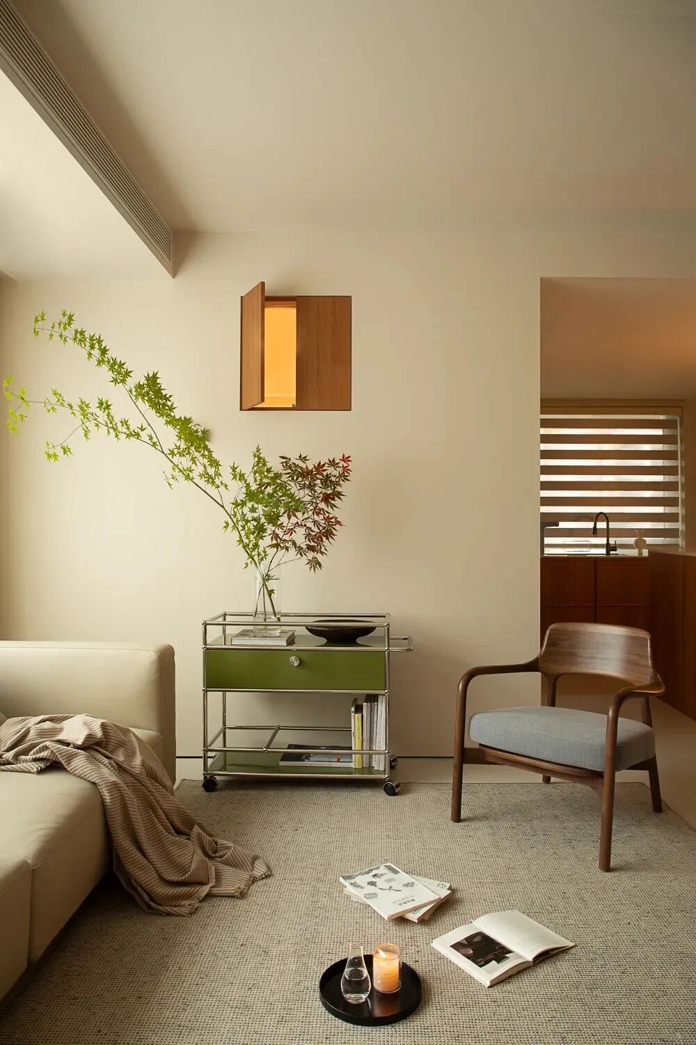 135㎡木色暖调松弛家私宅设计丨中国重庆丨苑邸设计-45