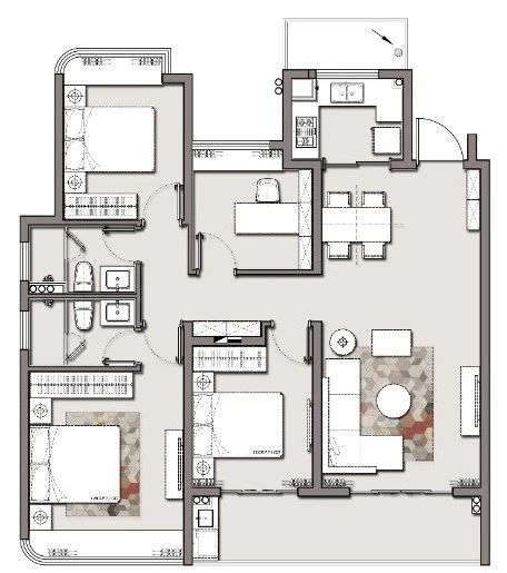 丽水银泰城售楼处及样板间设计丨中国丽水丨EH DESIGN GROUP 易和设计集团-80