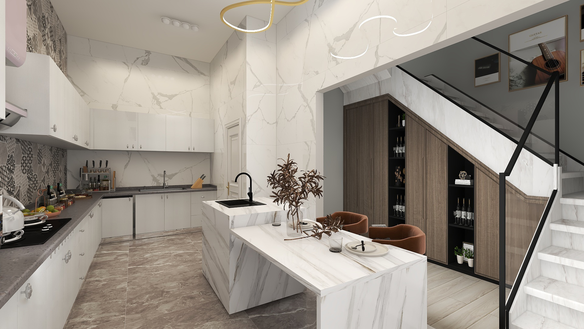 Interior Design ( Studio Apartment )-1