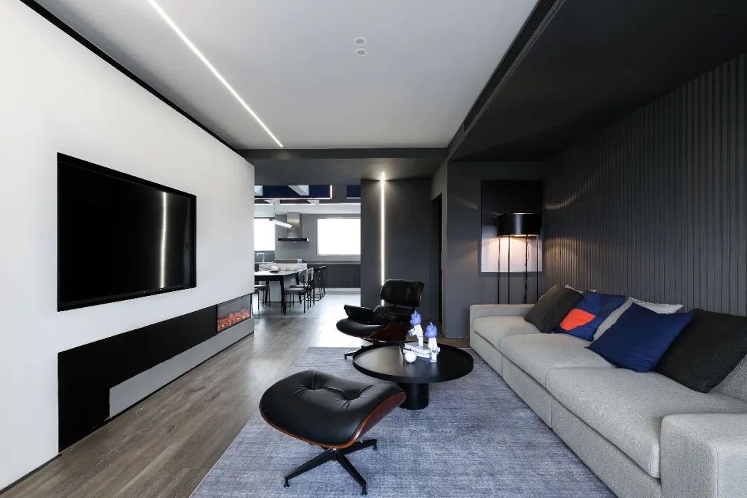 魔都顶层复式，重构精致质感-15