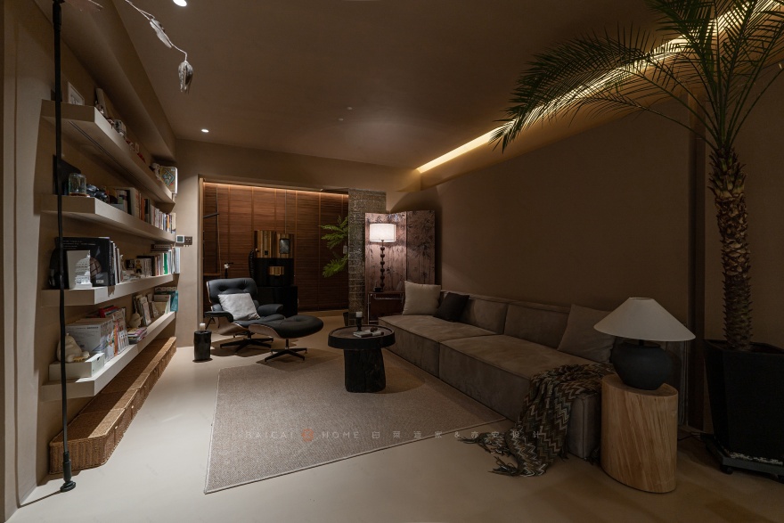 日落而息·咖啡烈酒奶油,华灯初上浪漫如至 · 白菜适家空间设计-34