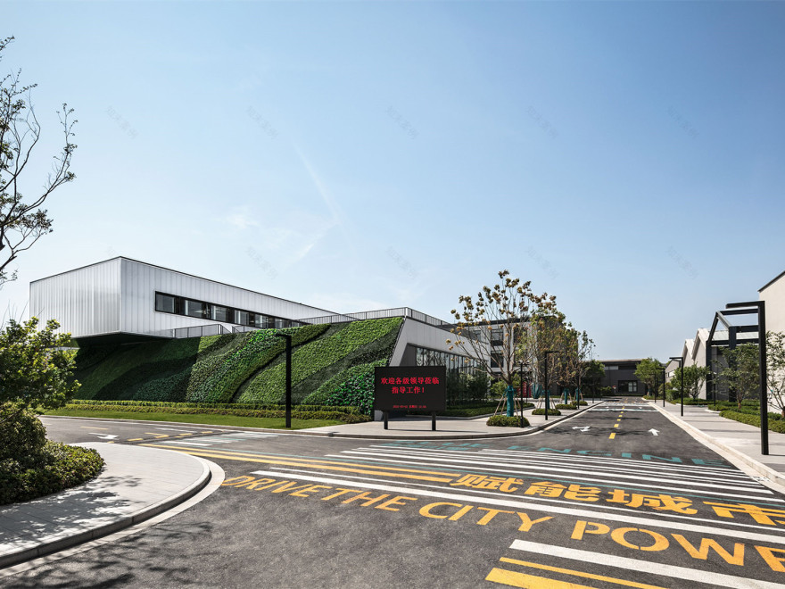 上海龙湖蓝海引擎淡水河畔产业园丨中国上海丨罗昂设计-3