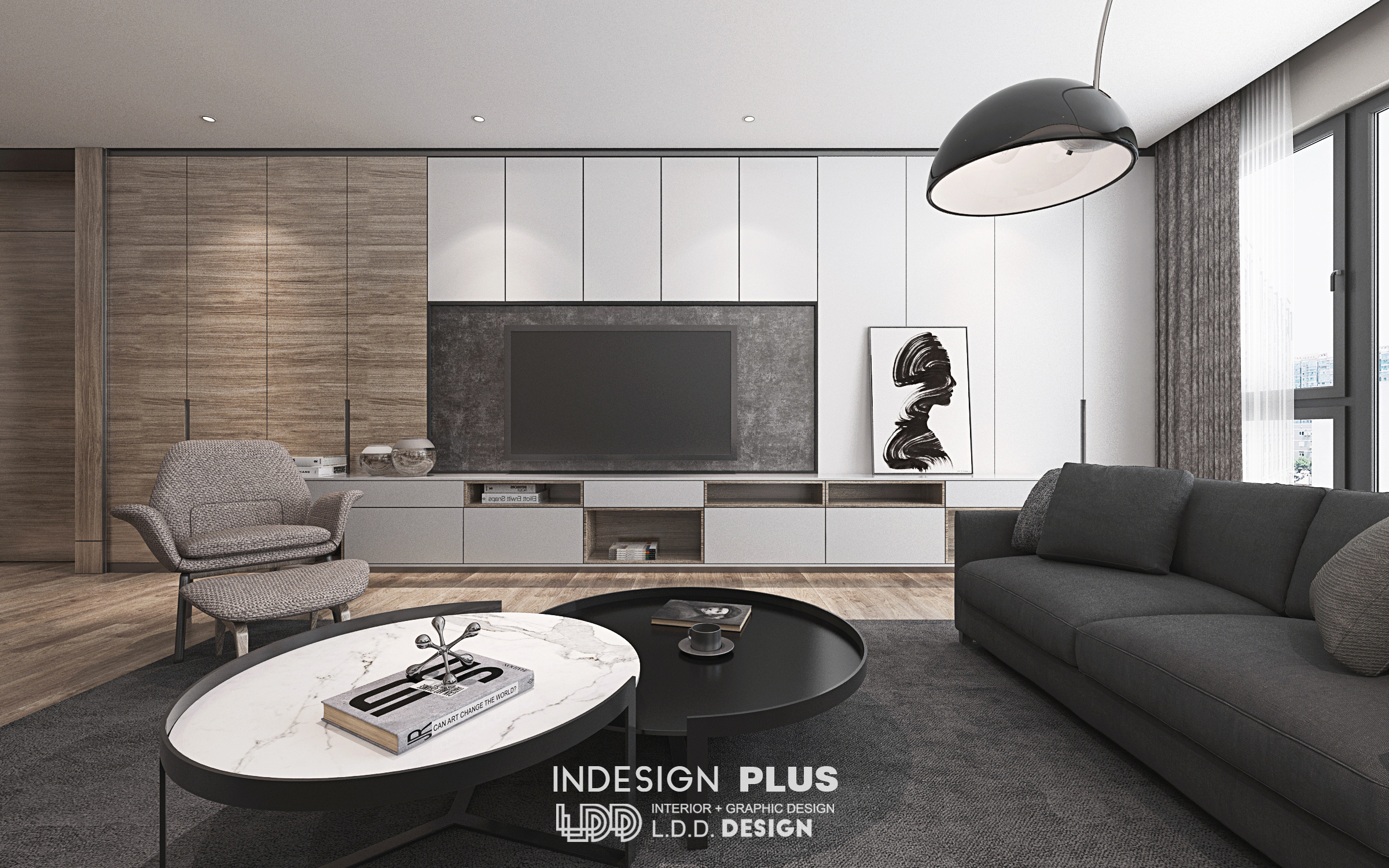 西安国熙台 | 现代简约的私家样板间设计-7