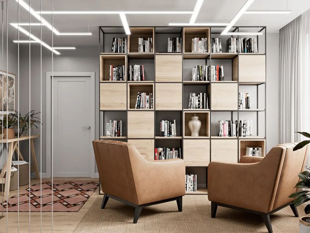 简约时尚！79平ins风复式公寓设计-9