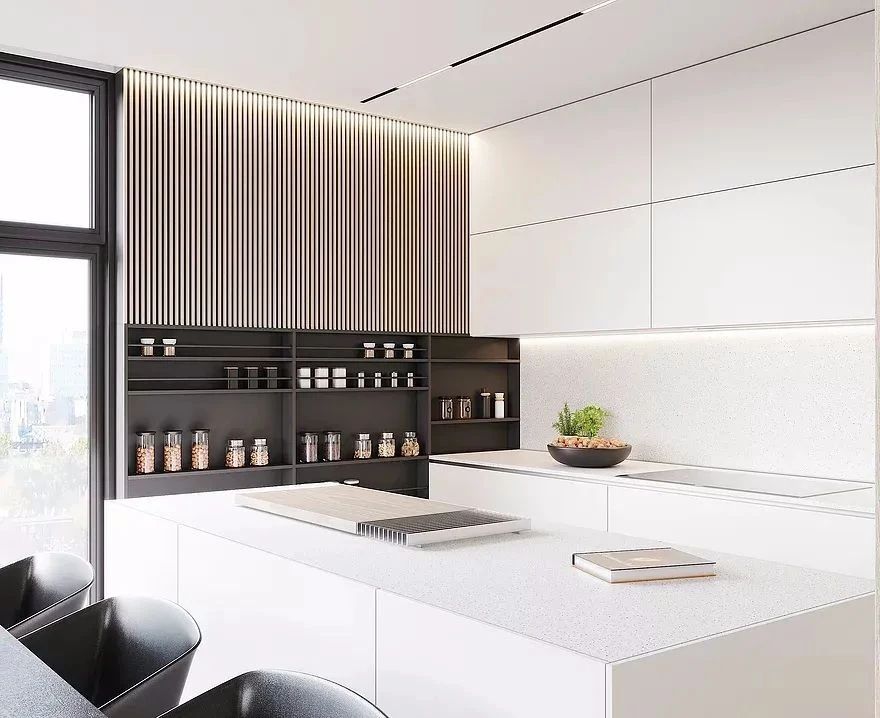 88㎡现代简约公寓丨JD Architects-9