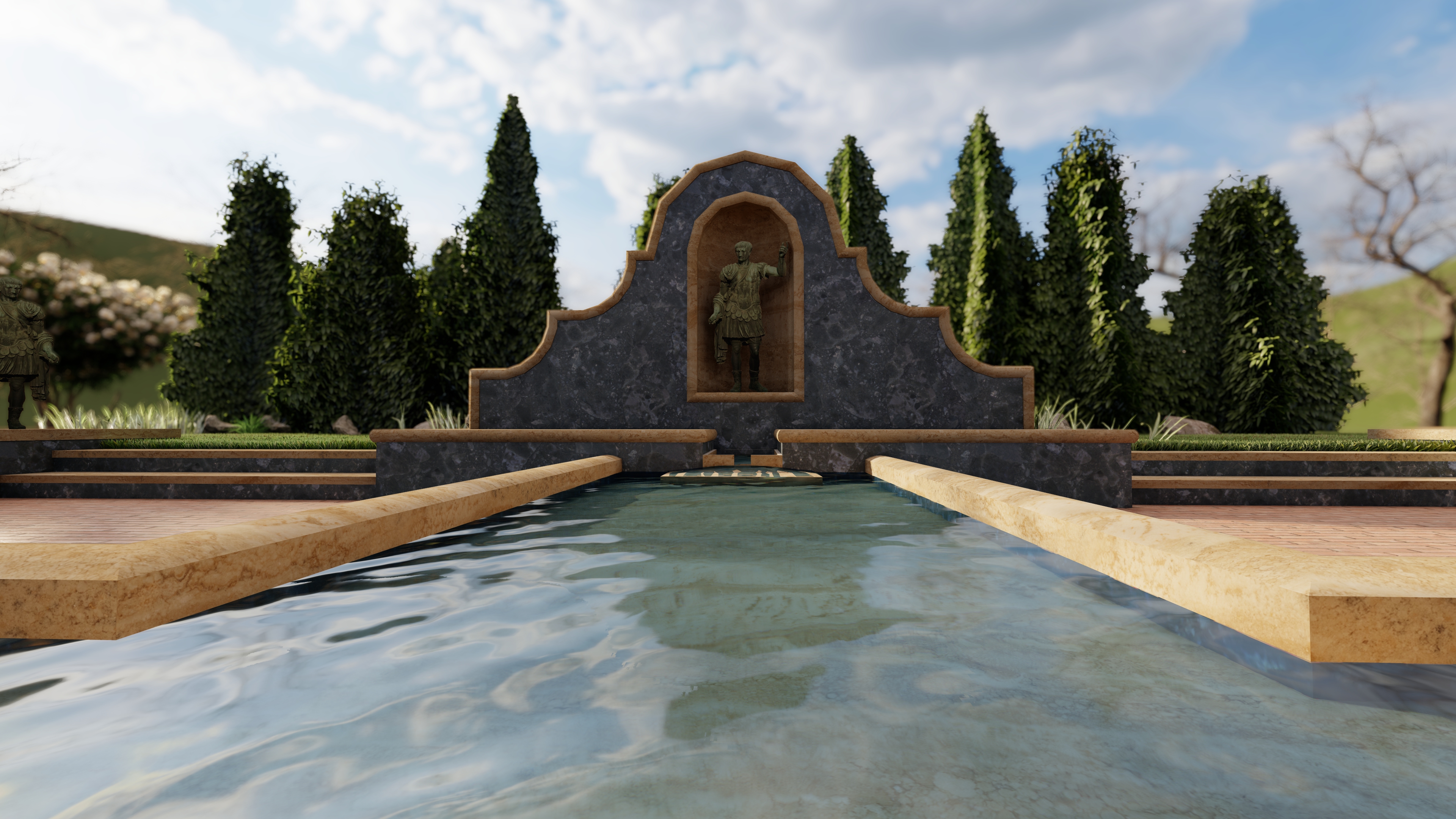 Italian old cities - Florence - Gaming Environment-8