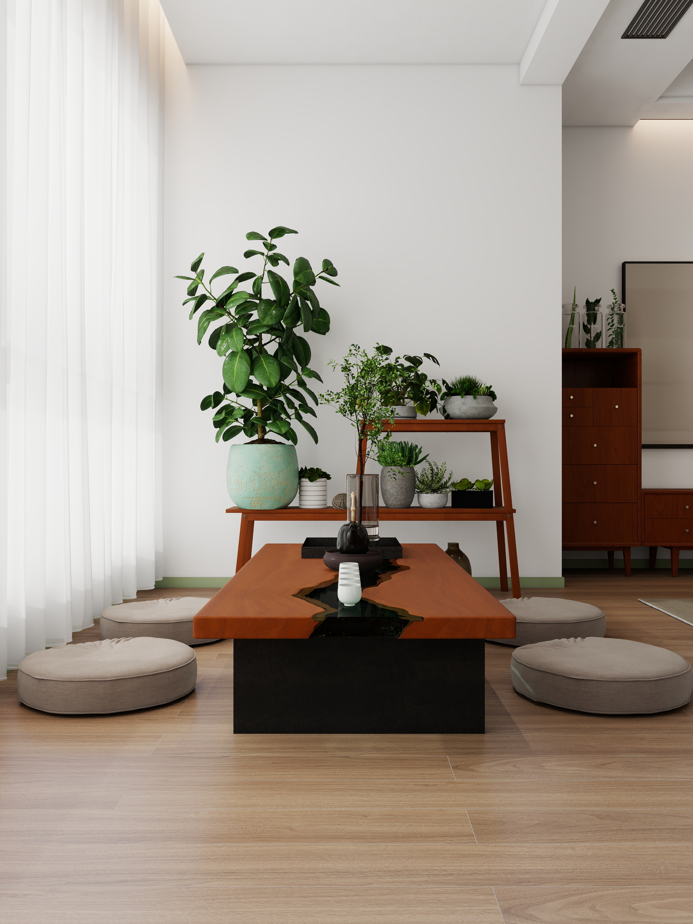 四川成都金域华府（100平方中古风三居室）-23