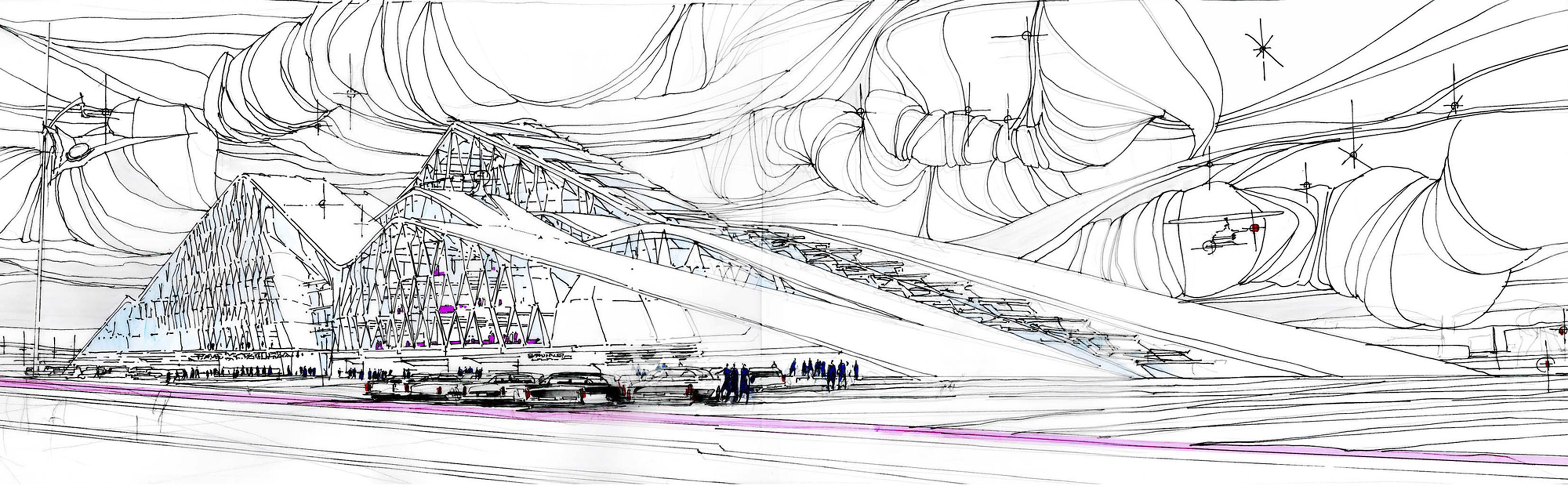 山峦草原间的金融巨构——哈萨克斯坦国家银行建筑设计-23