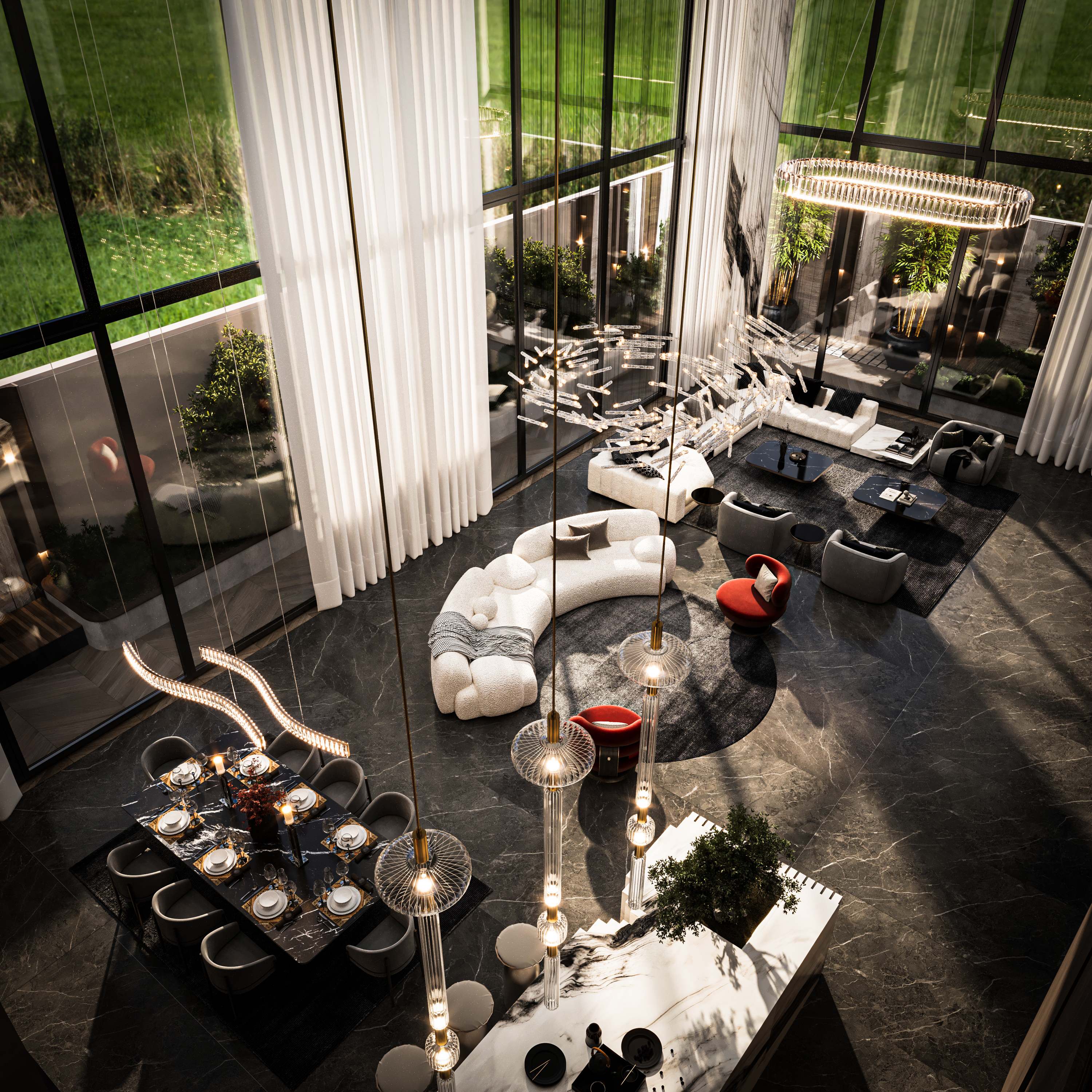 Home Reception-Villa- Dubai-8