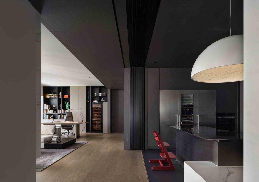 炫酷摩登的精装房改造-241