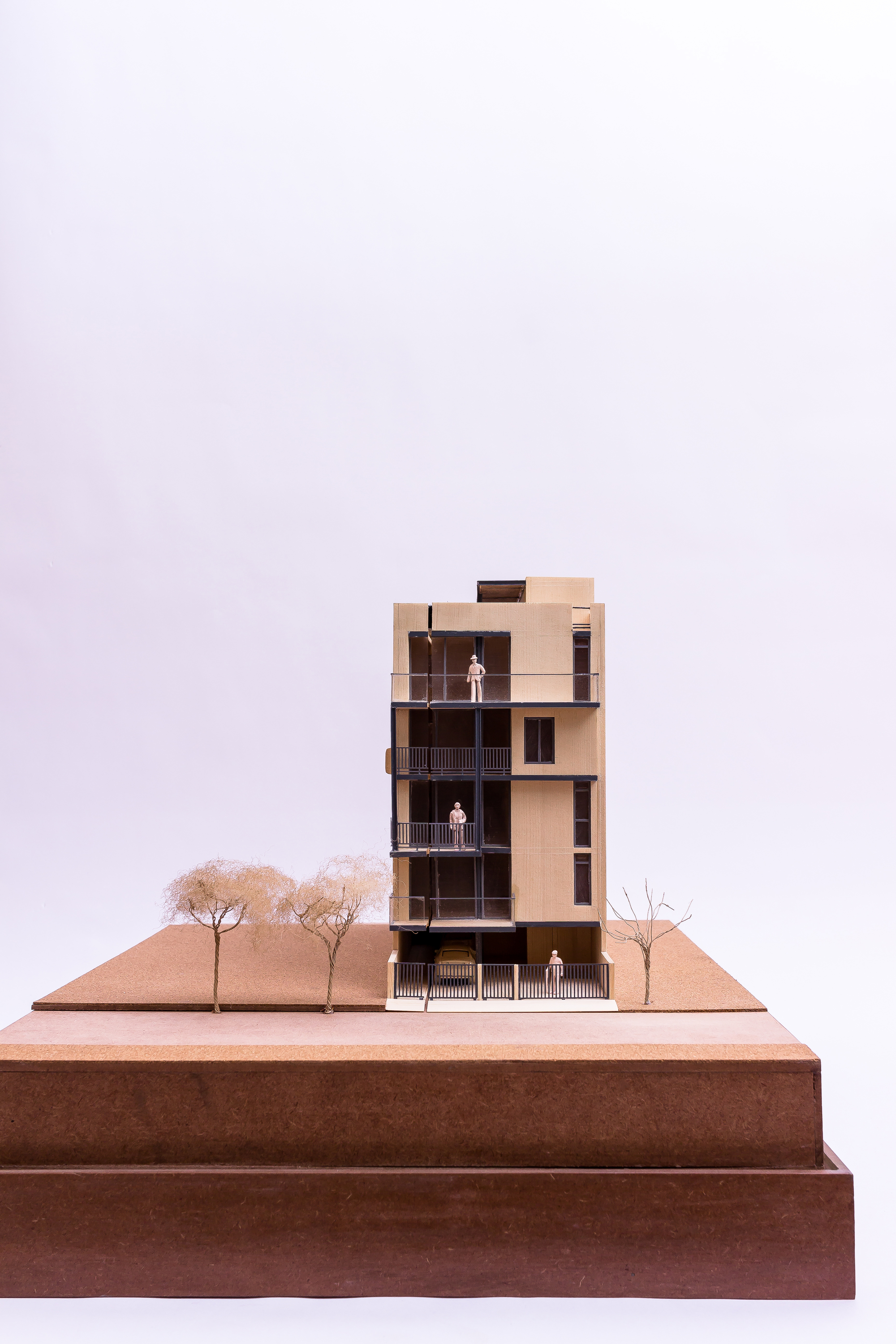 叠加式房屋丨印度新德里丨Studio Lotus-43