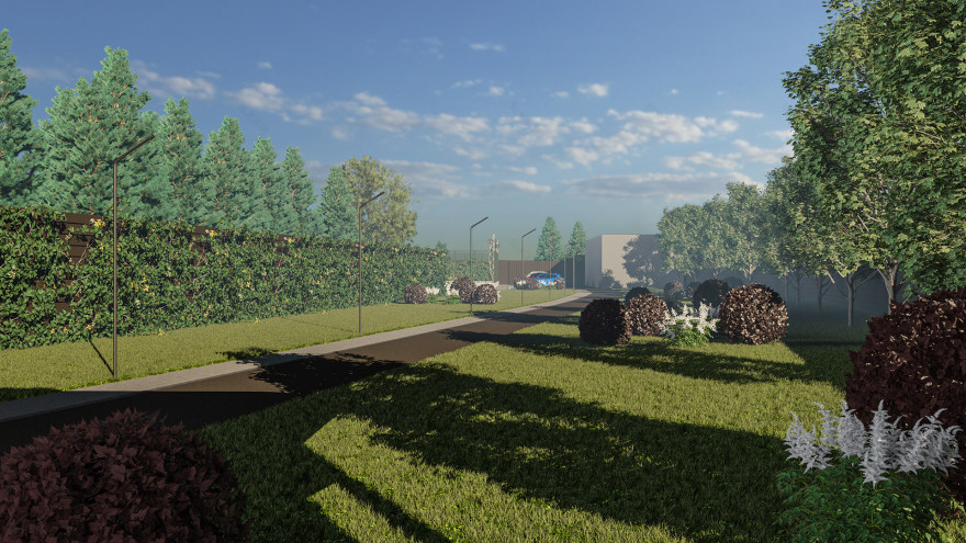 Razdory郊区房产景观美化项目丨俄罗斯-42