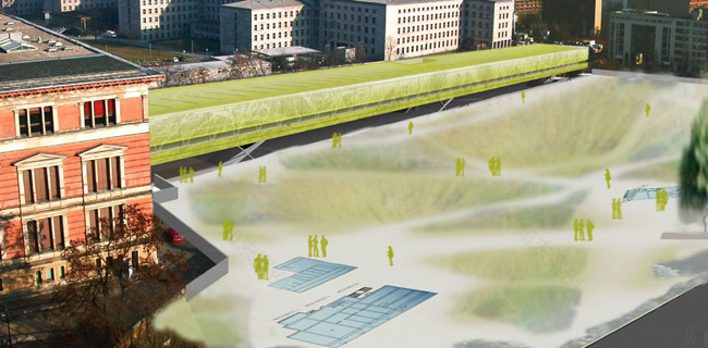 柏林恐怖地形展览中心(注:Topografie des Terrors是柏林一处展示纳粹恐怖统治历史的纪念场所,常见规范译法为柏林恐怖地形展览中心 ) 丨德国柏林丨Abendroth Architekten等-16