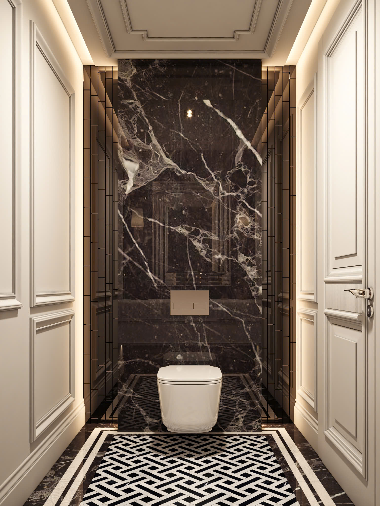 Luxury Neo classic 客餐厅-2