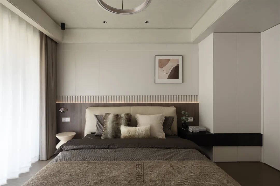 内舍软装丨139㎡意式风住宅，简而有序，勾勒摩登意式生活美学！-24