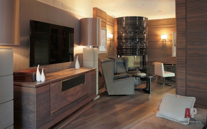 莫斯科市中心单身男士公寓室内设计丨俄罗斯莫斯科-20