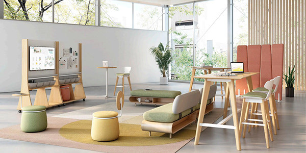 办公室扶手椅布置设计丨越南河内-30