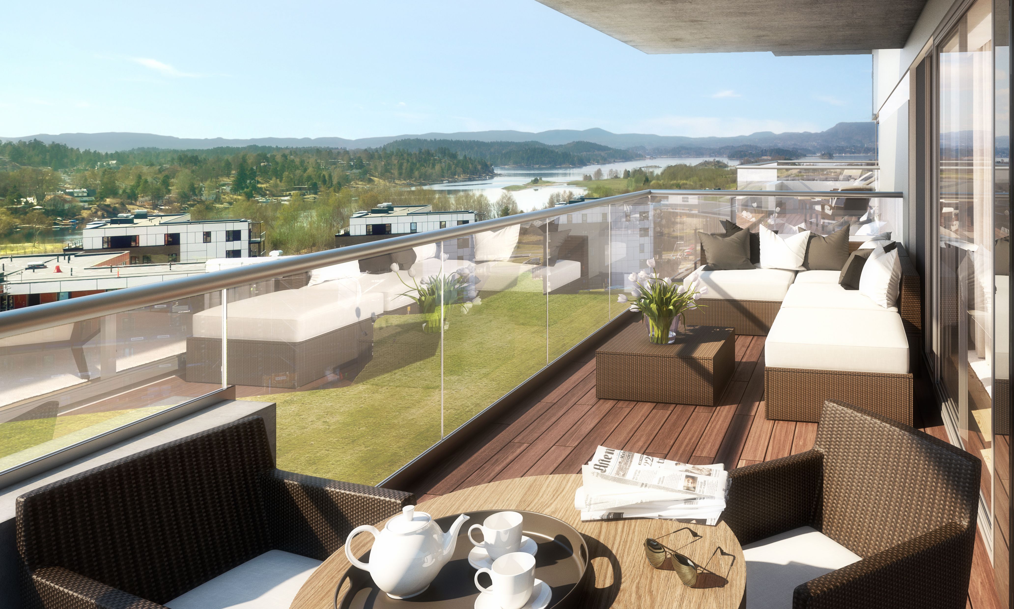 挪威 Fornebu S 环保购物住宅中心-42