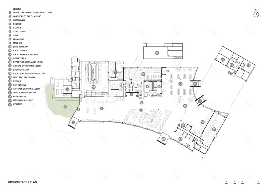 新西兰新普利茅斯机场 Puketapu 文化门户丨Beca Design Practice-27