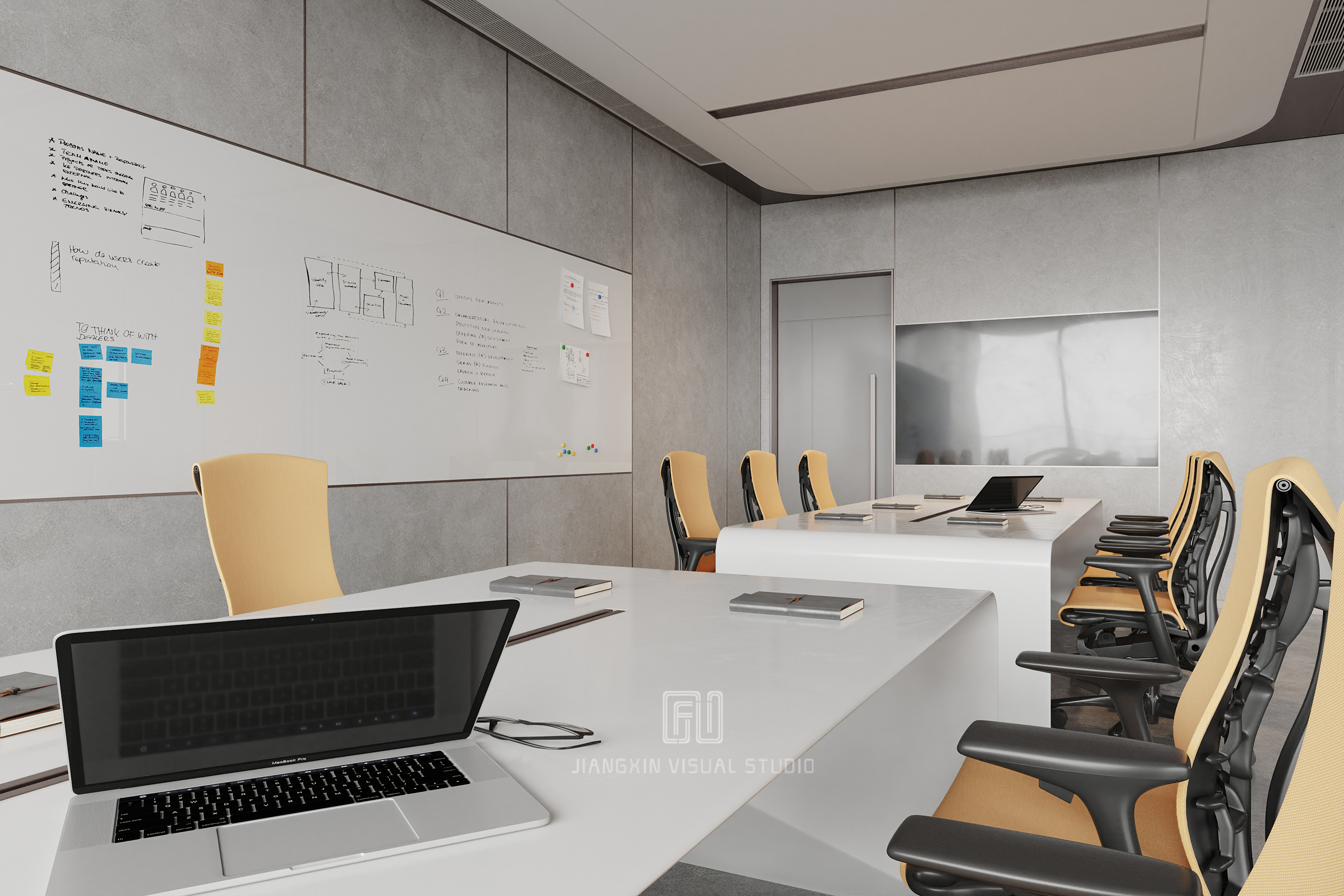 办公空间表现-28