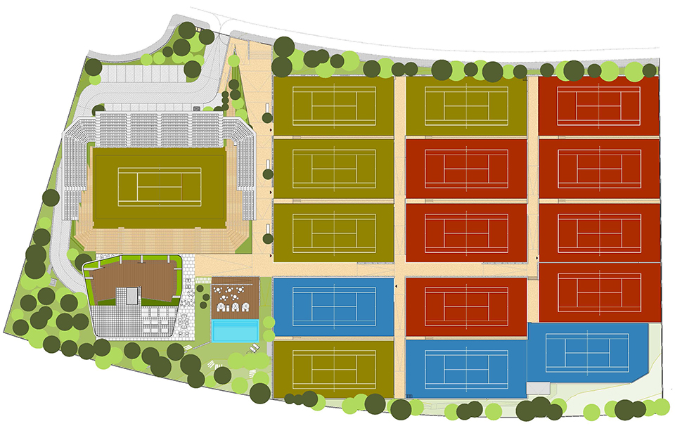 “网球梯田”，西班牙 / GRAS arquitectos-41