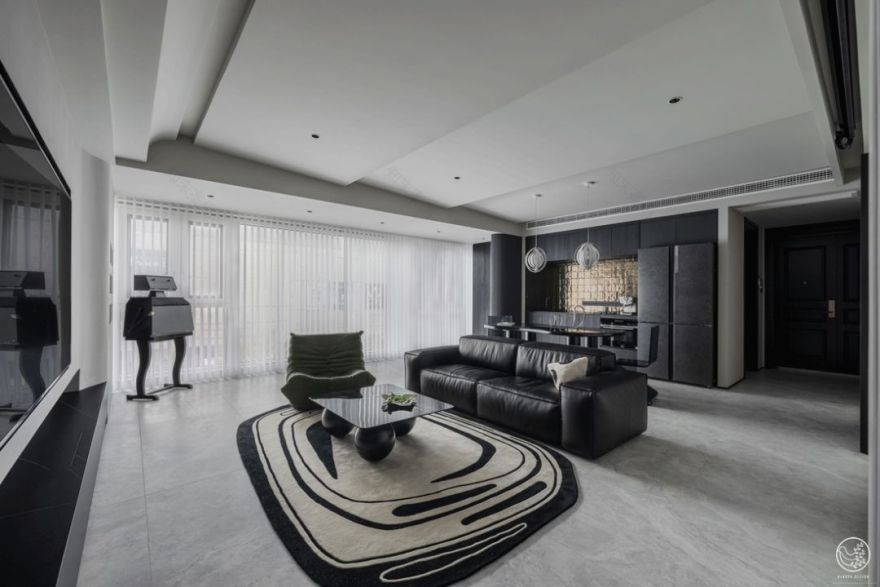 黑白圆舞曲 · 成都金牛区精致酷家居设计丨中国成都丨清羽设计-21