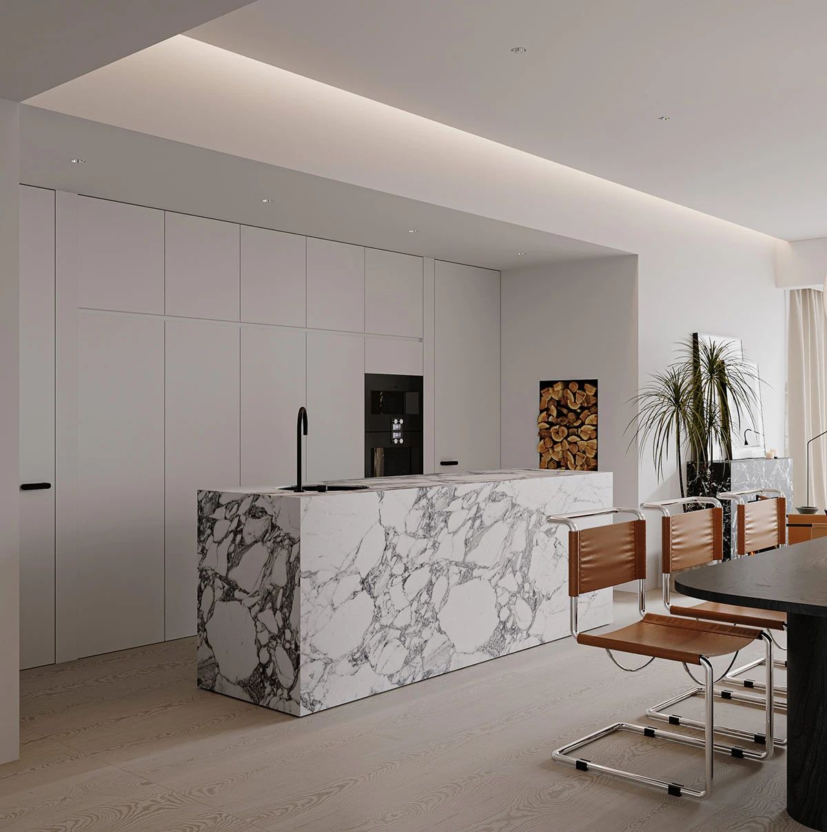 复古文艺宅设计丨空间设计-55