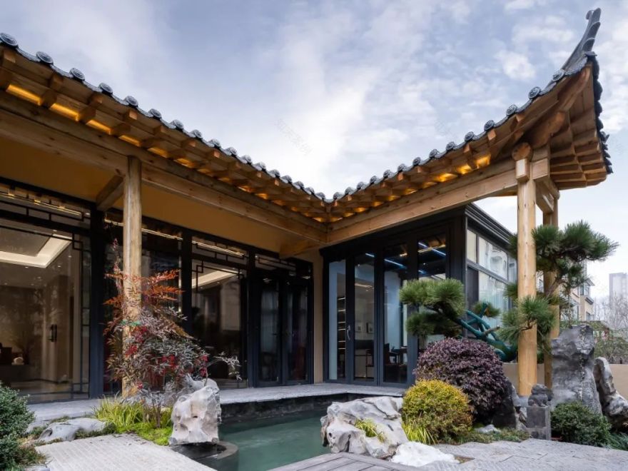 诗和远方 · 新中式私宅丨三千城设计事务所-0