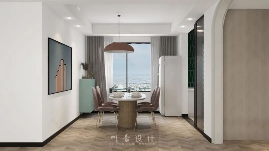 合肥天鹅湖一号 102㎡现代简约婚房,观景阳台打造浪漫生活-35