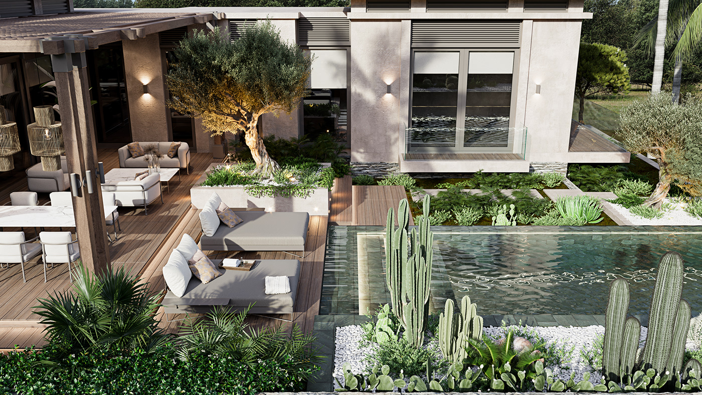 凯宾斯基酒店别墅户外露台丨土耳其丨Gülen Ekim-0