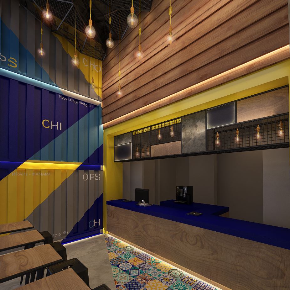 Chops & Chips 餐厅设计丨巴林-2