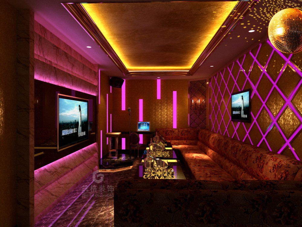 西昌KTV案例2丨成都专业KTV装修设计公司丨筑格装饰-5