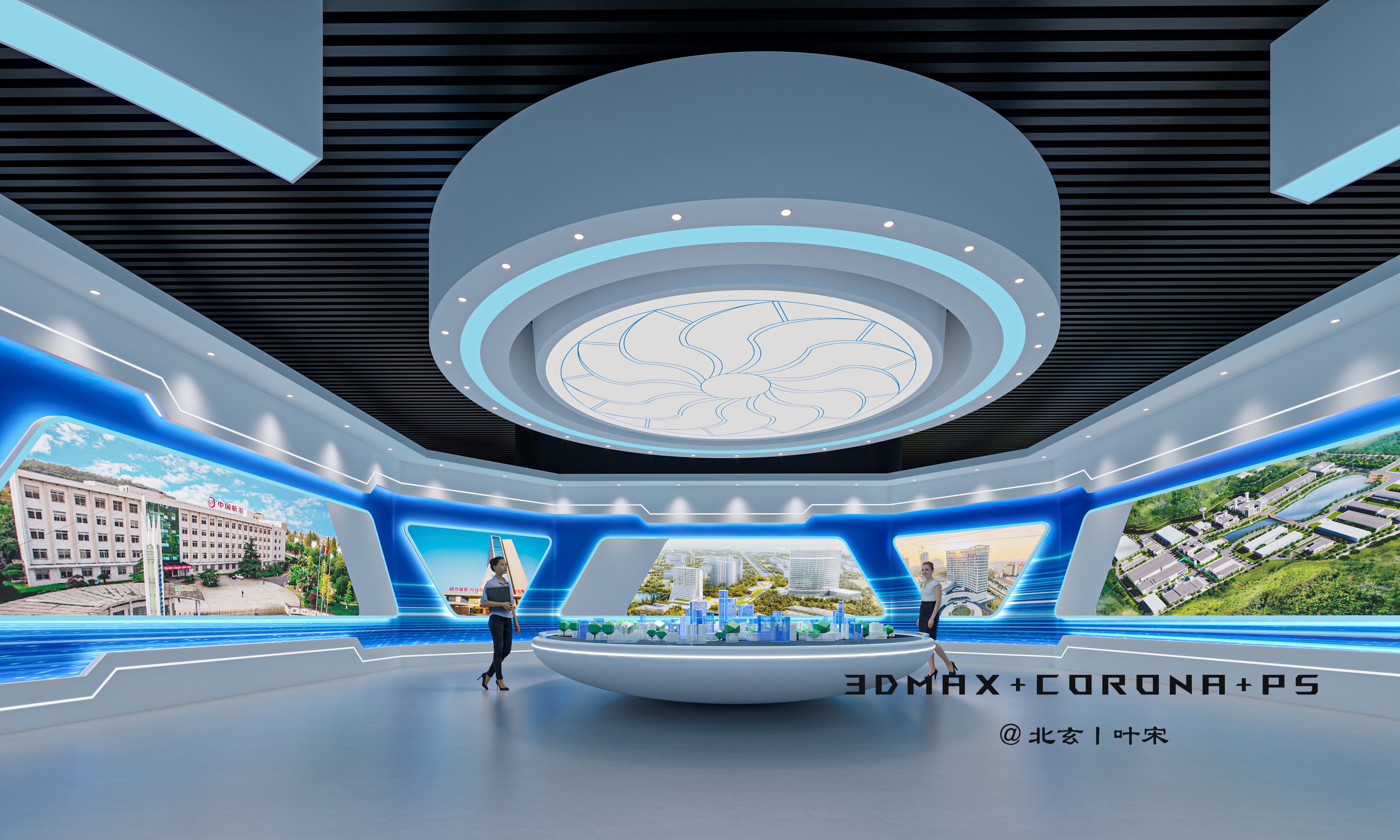 科技展厅设计-11