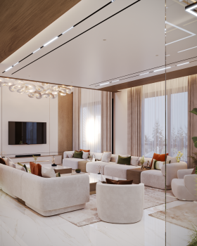 Modern Villa Reception Hall