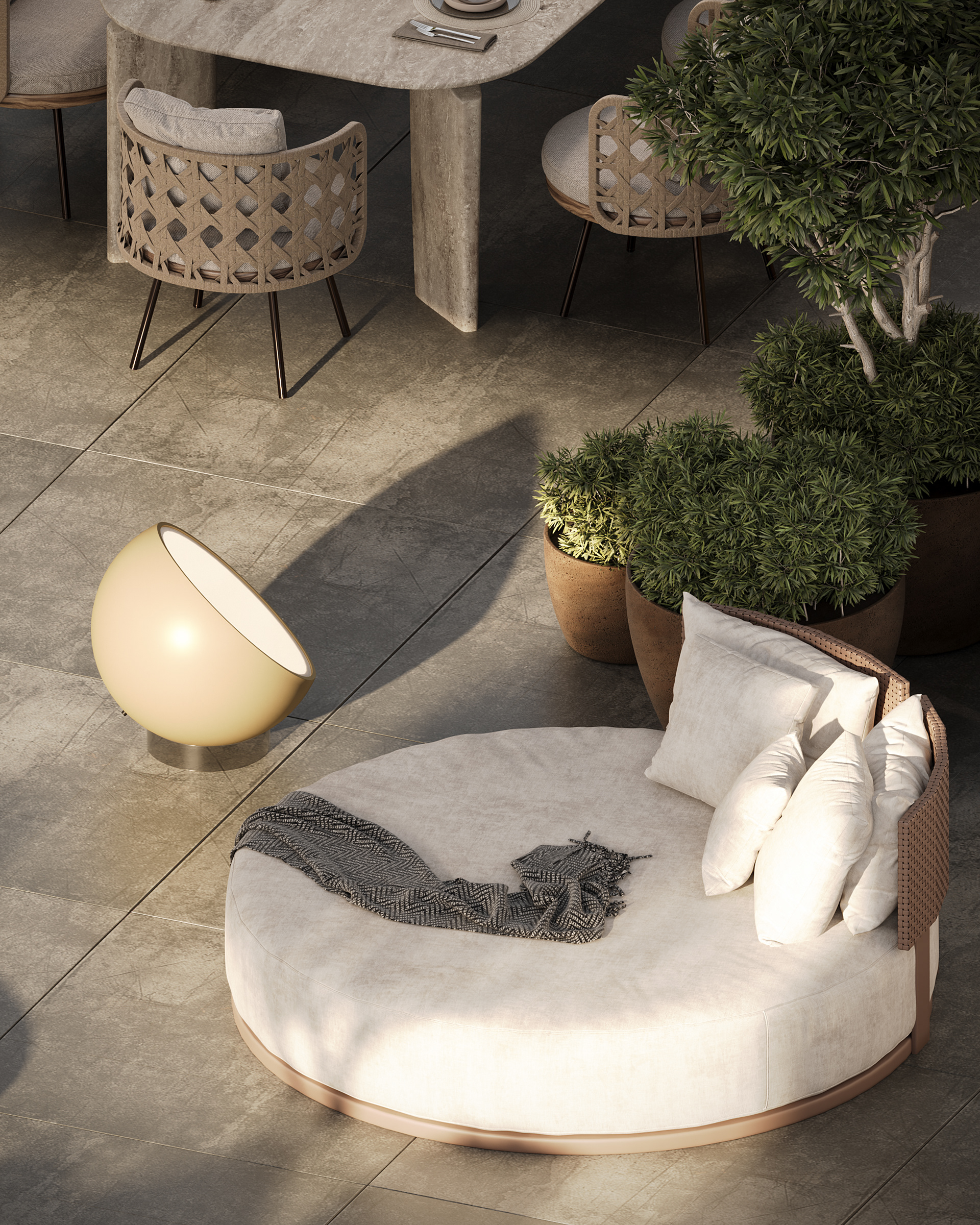 ROOF TERRACE屋顶露台设计丨Kubic Design Studio-11