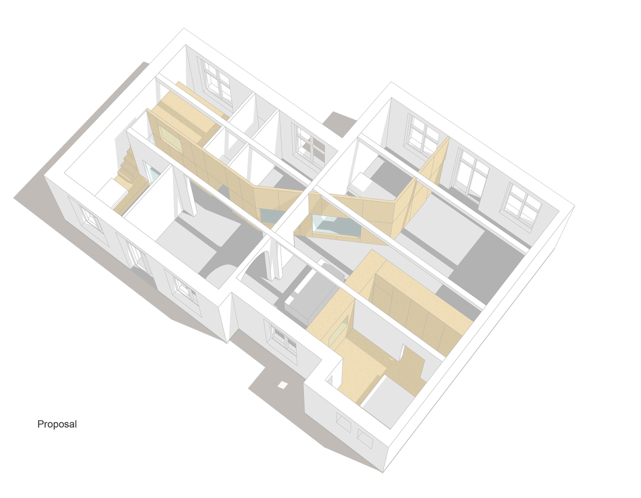 荷兰海牙老校舍改造家庭公寓-52