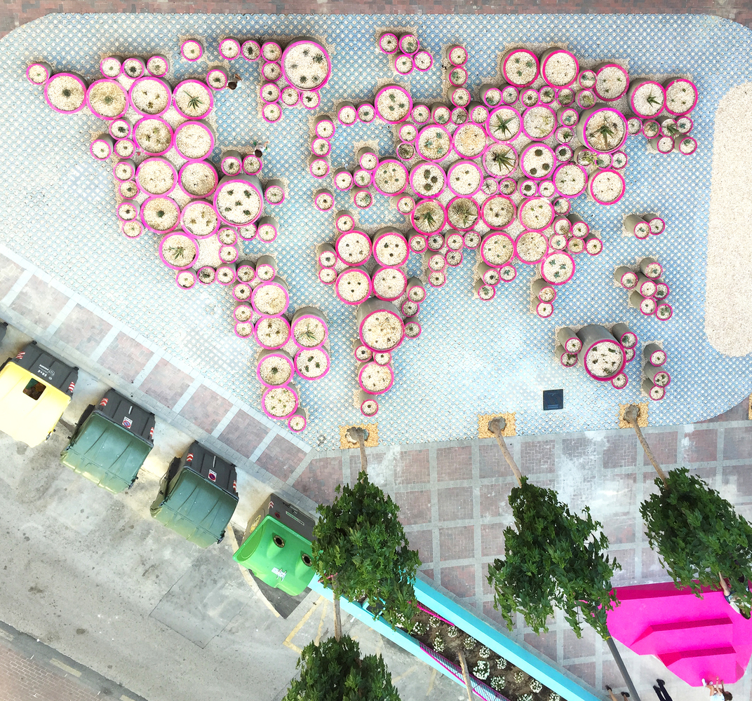 废弃停车场变身为城市绿洲 · Murcia Succulents 博物馆-20