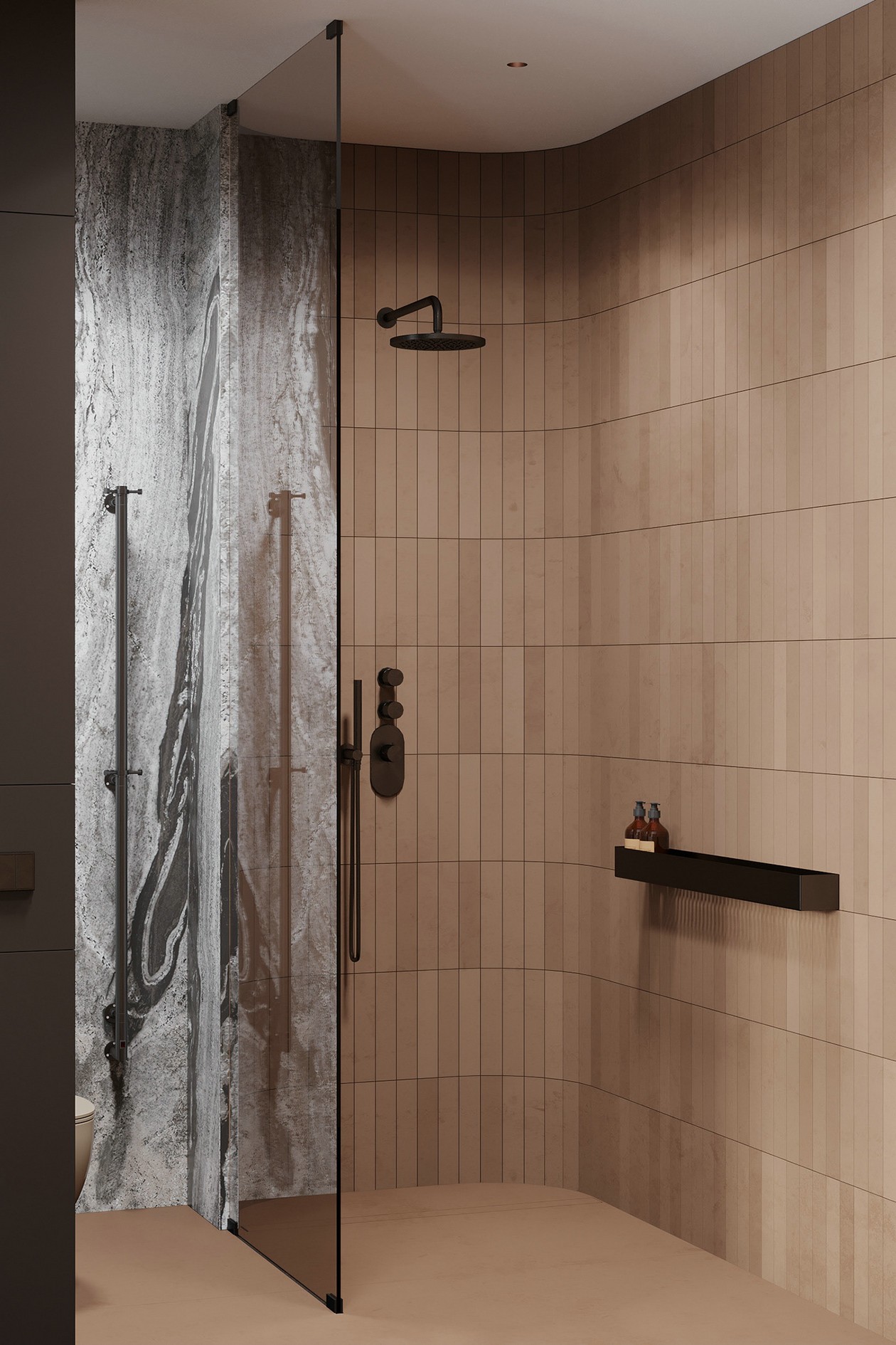 胡桃木搭配绿色，百搭色的时尚演绎-13