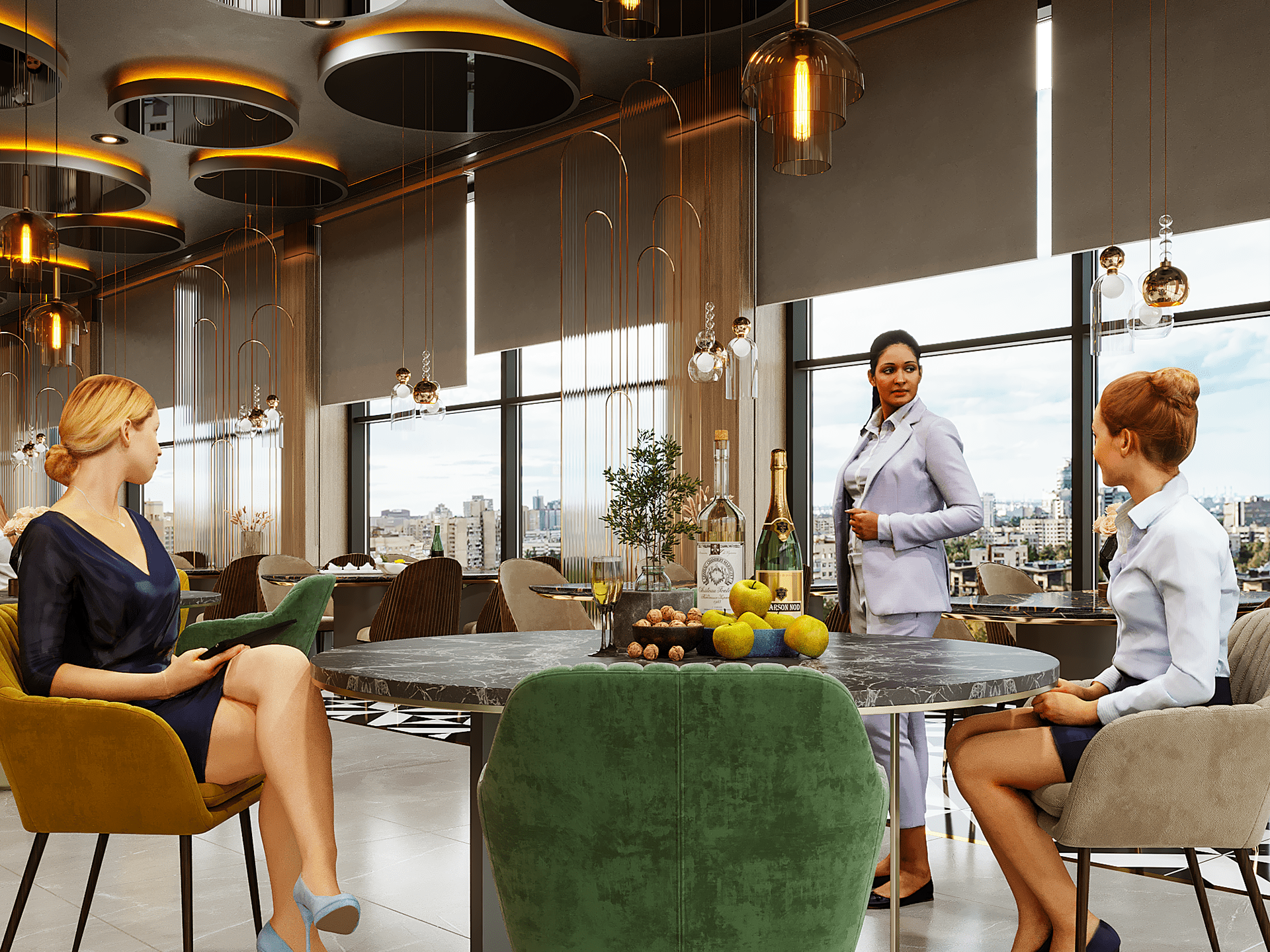 Interior design - Lounge bar-10