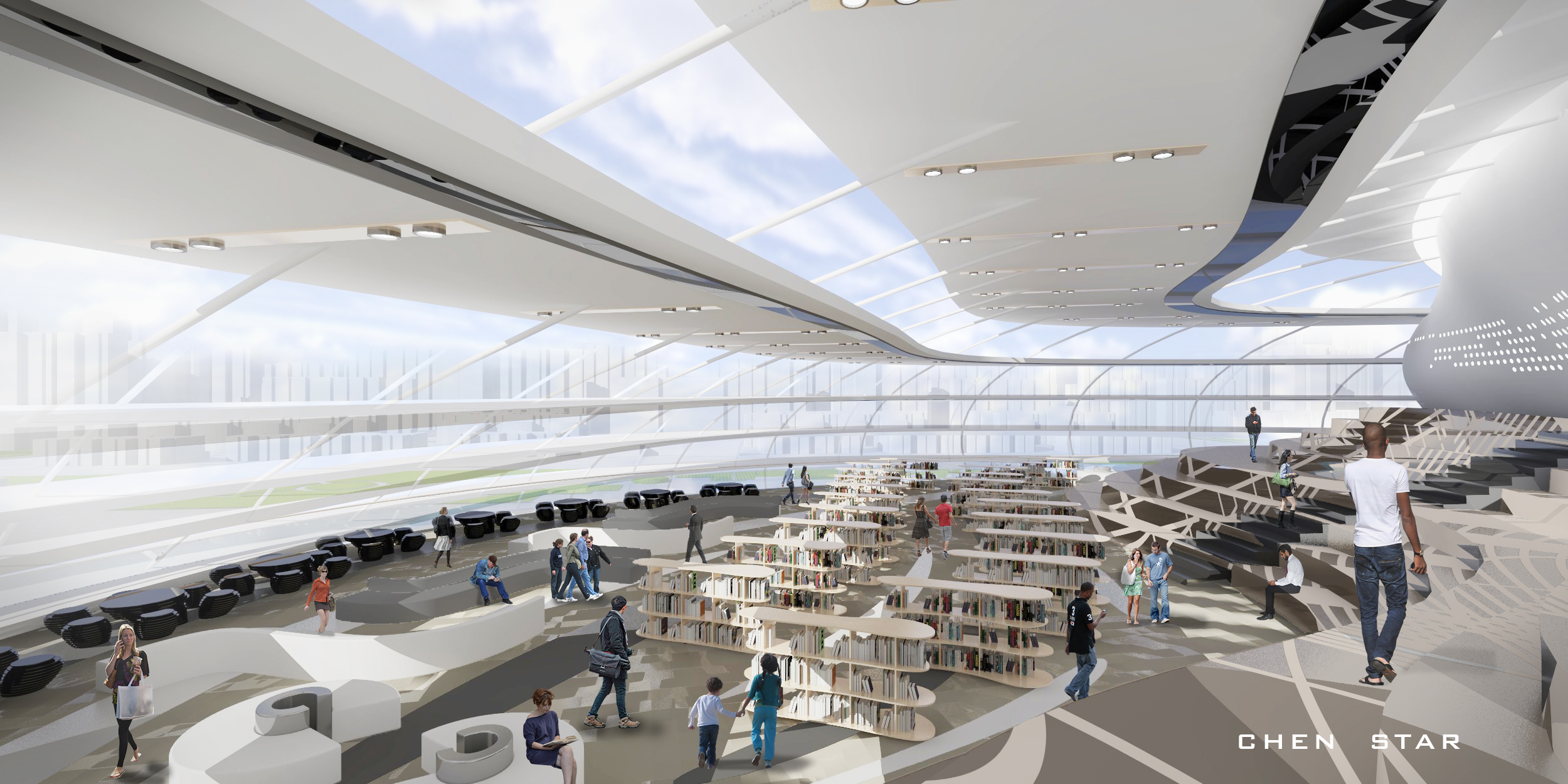 CSDE 文化艺术中心设计-48