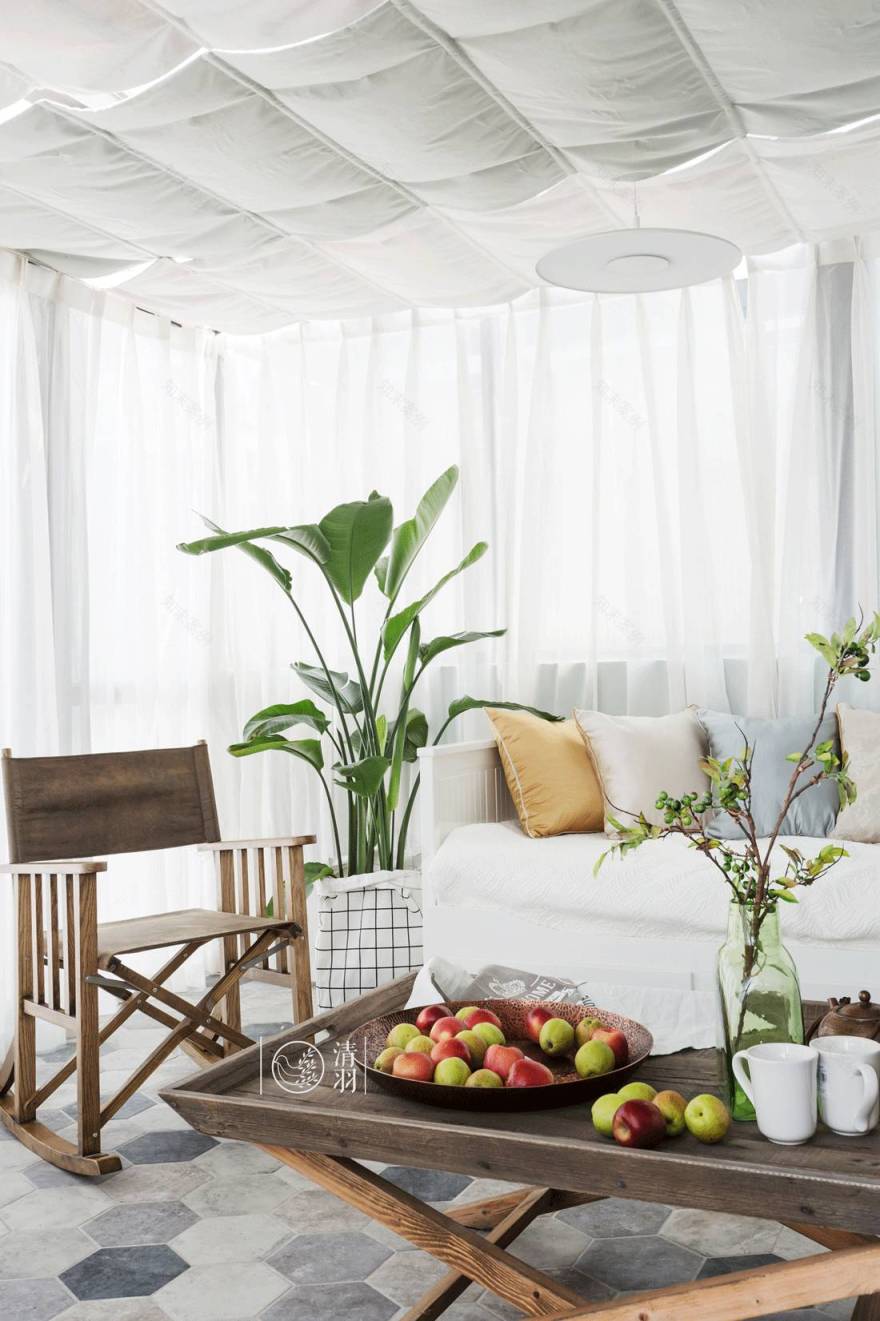 成都高新区 133 平米三室二厅二卫的明静空间设计-21