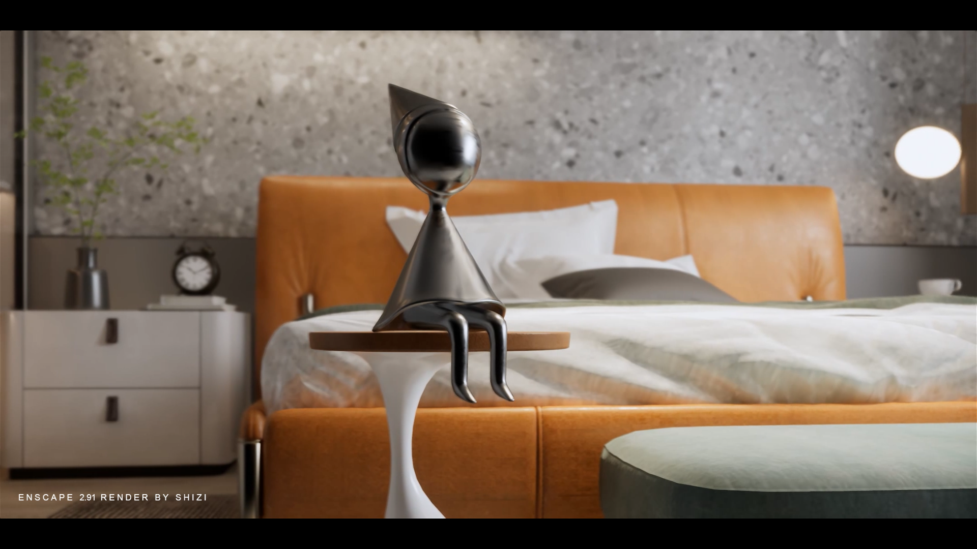 SU&Enscape 现代空间动画-6