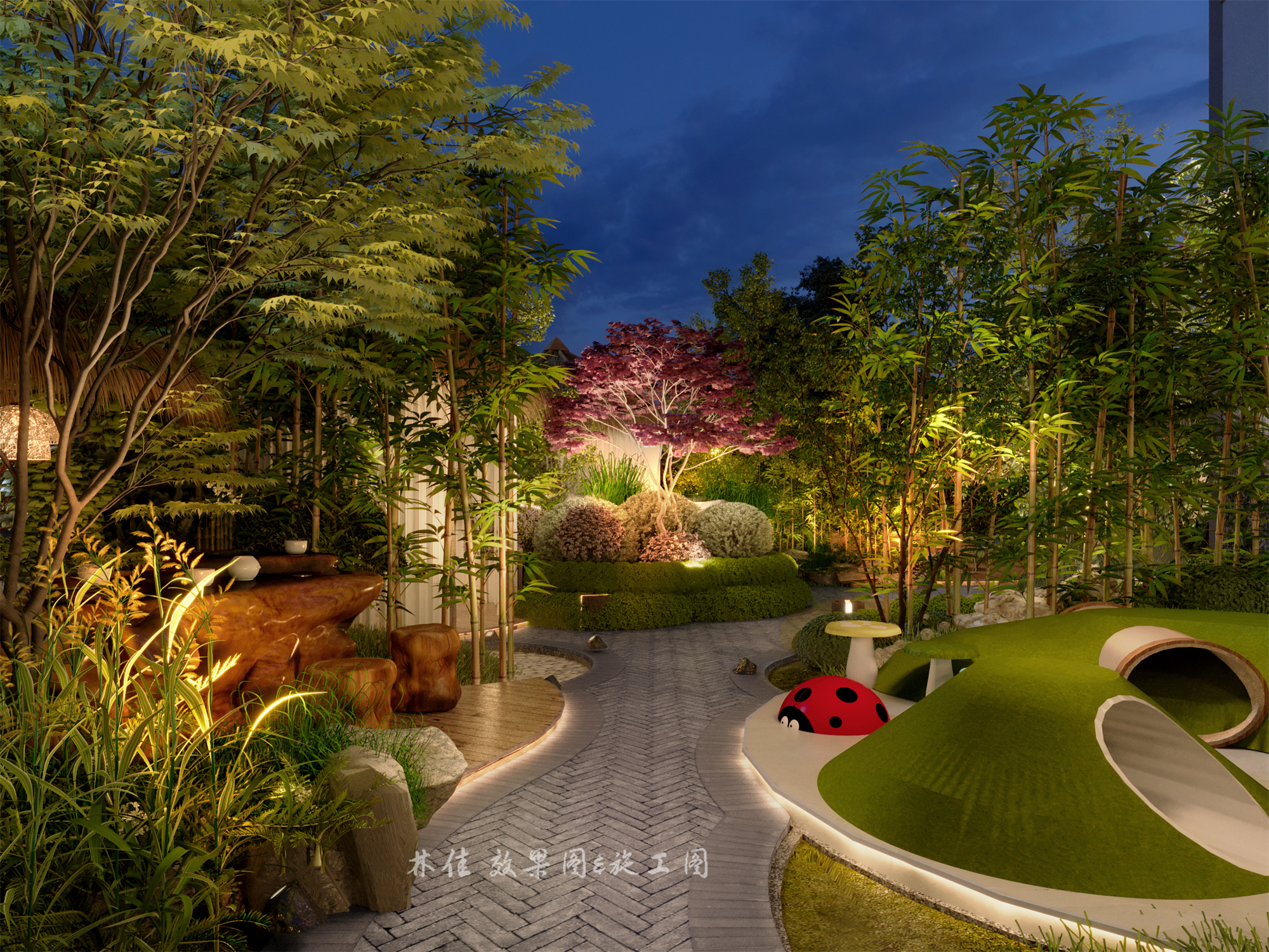 庭院设计||生于原野，隐于闹市-2