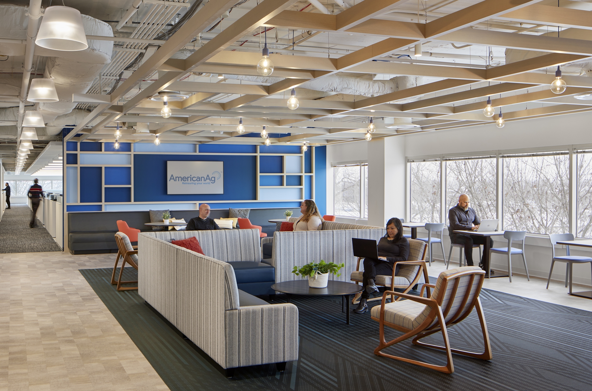 摩托罗拉美国农业保险公司办公室设计丨Stantec-27