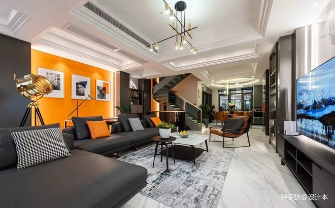 复式288平米装修案例·效果图  心栖之处·方以为家丨暂未提及-14